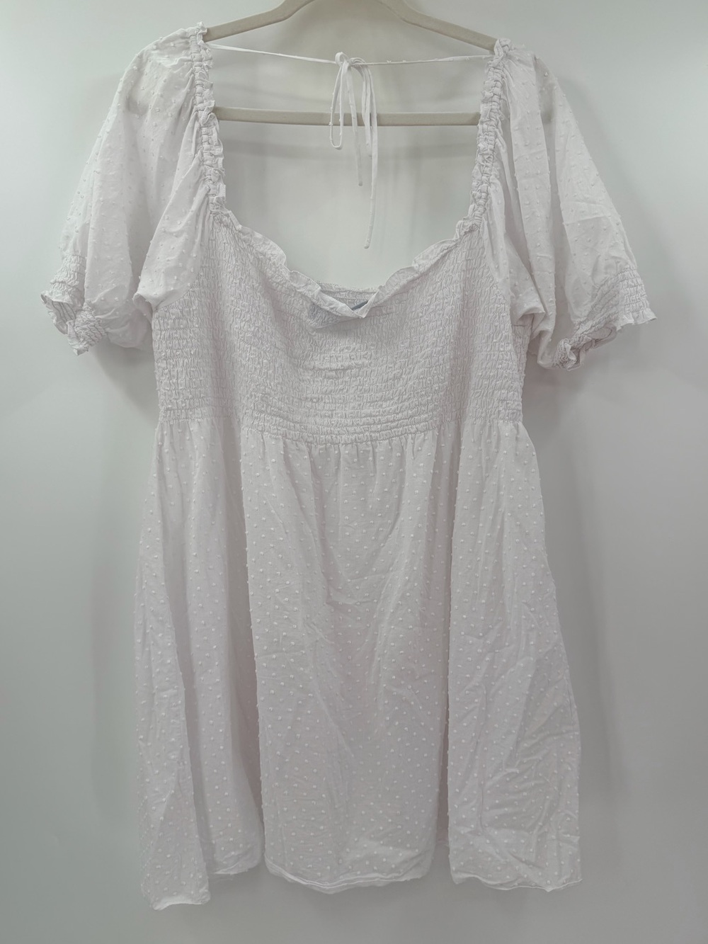 Hill House White Swiss Dot Athena Nap Dress XXL - Picture 5 of 5